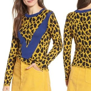 ✨Leopard Print Top Shop sweater✨